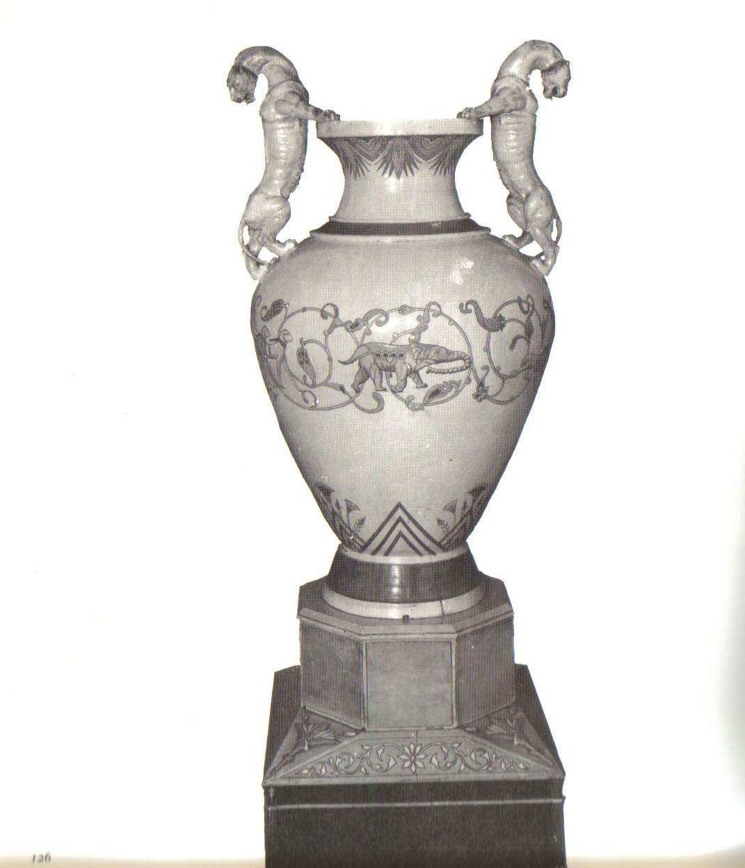 Monumental Collinot Vase